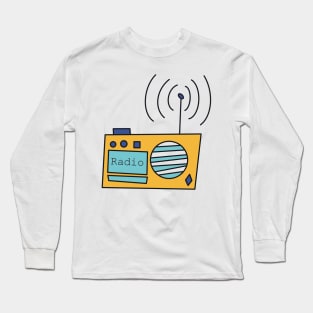 Radio Waves Long Sleeve T-Shirt